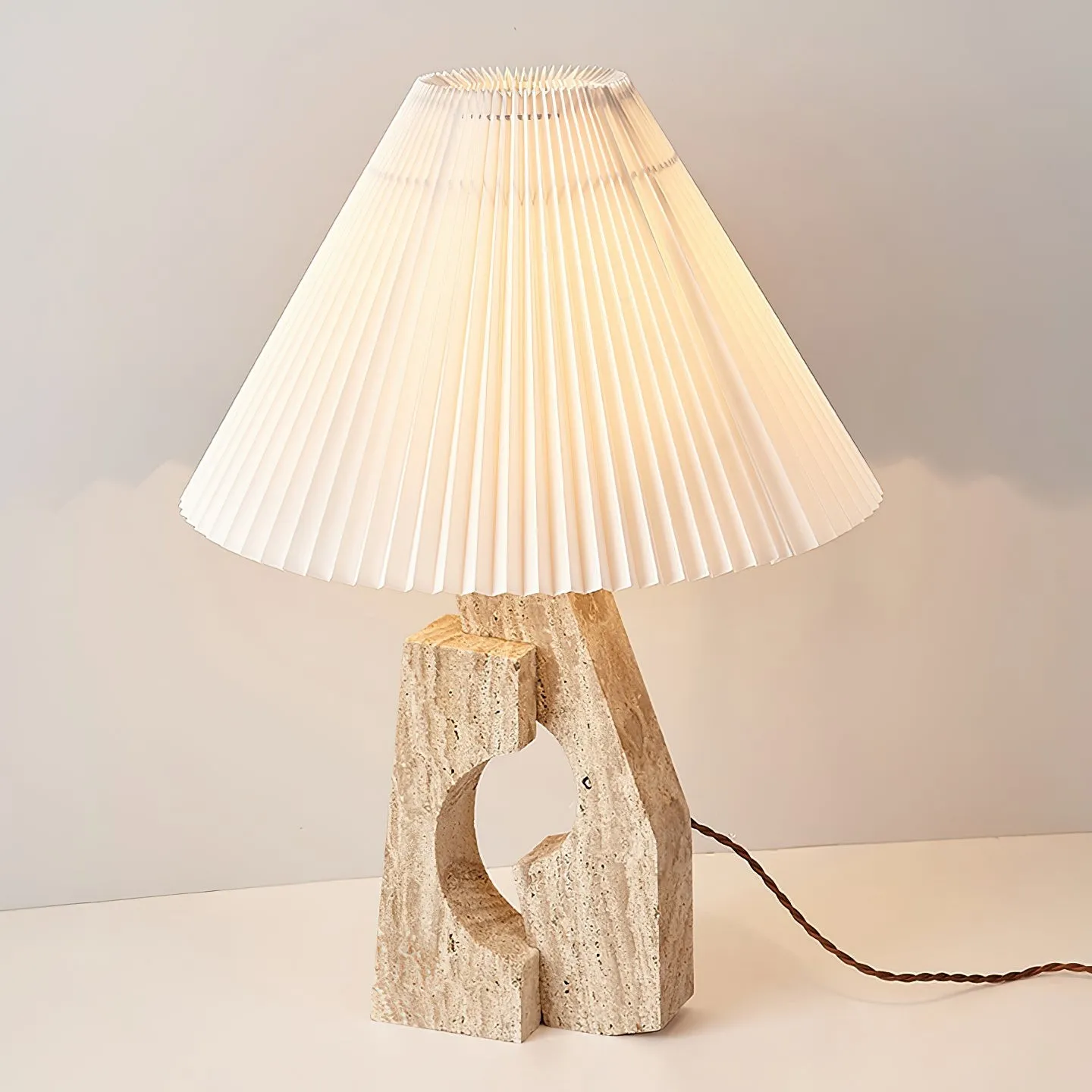 Modern Artistic Stone Pillar Table Lamp KL870