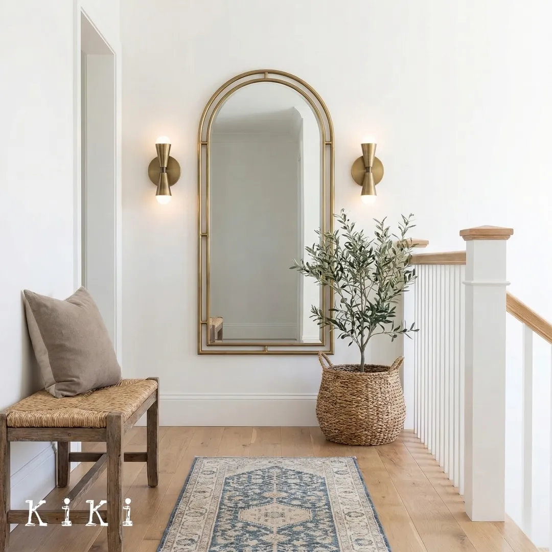 Pyralis Dual Lights Streamlined Metal Wall Lamp - Contemporary Light for Bedroom or Hallway KL1457