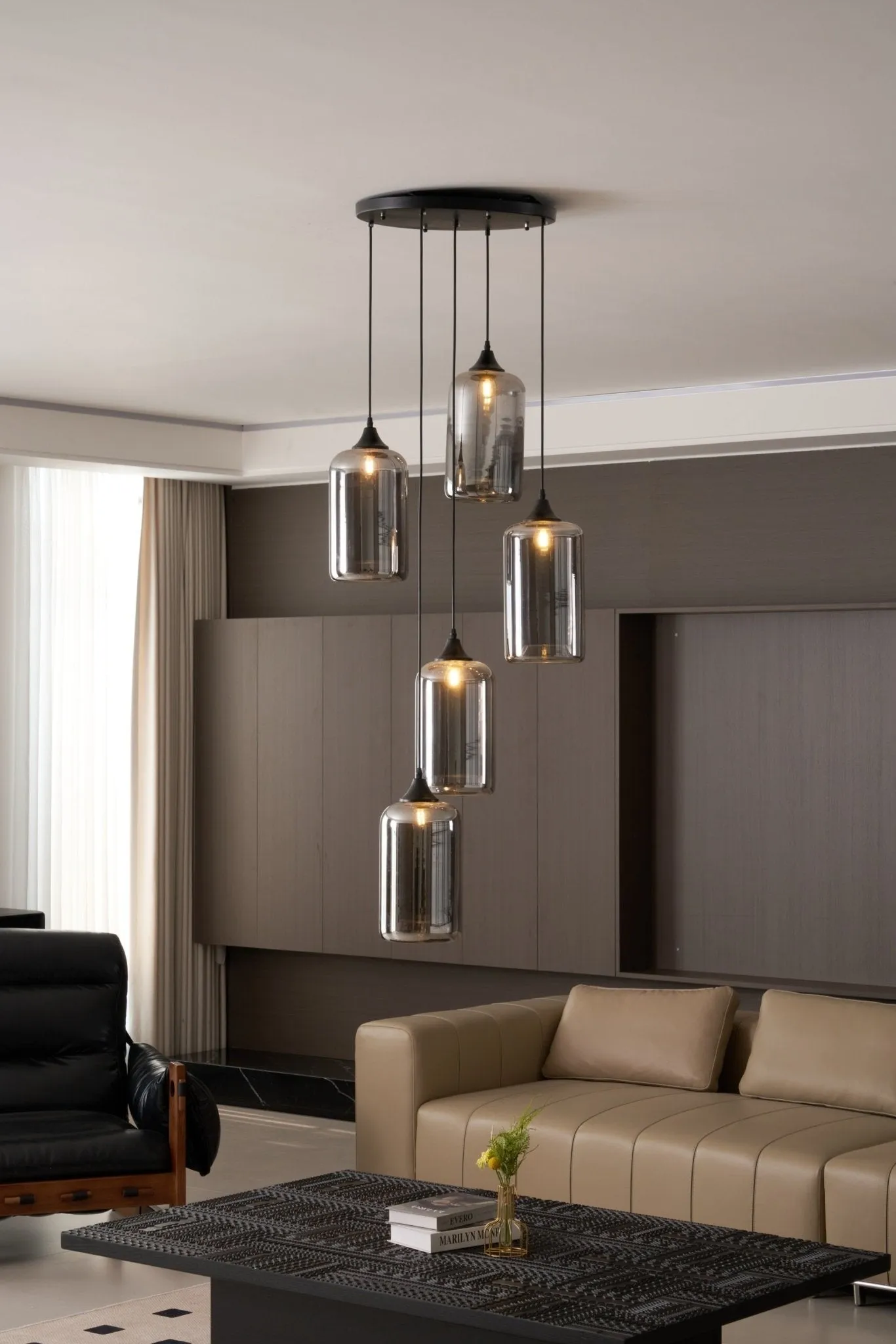 Bottle Pendant Light D363