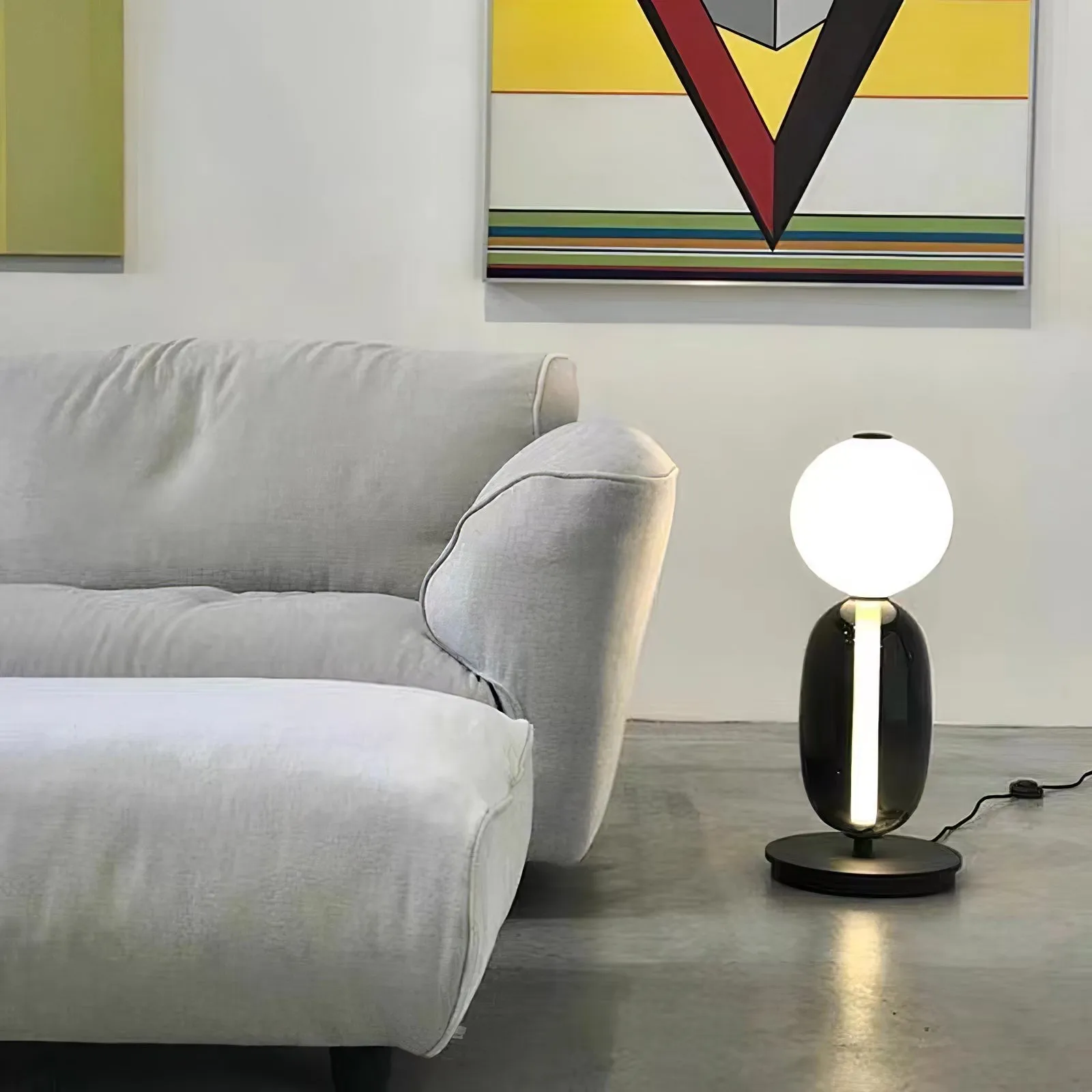 Nordic Minimalist Creative Luxury Gourd Glass Table Lamp KL278