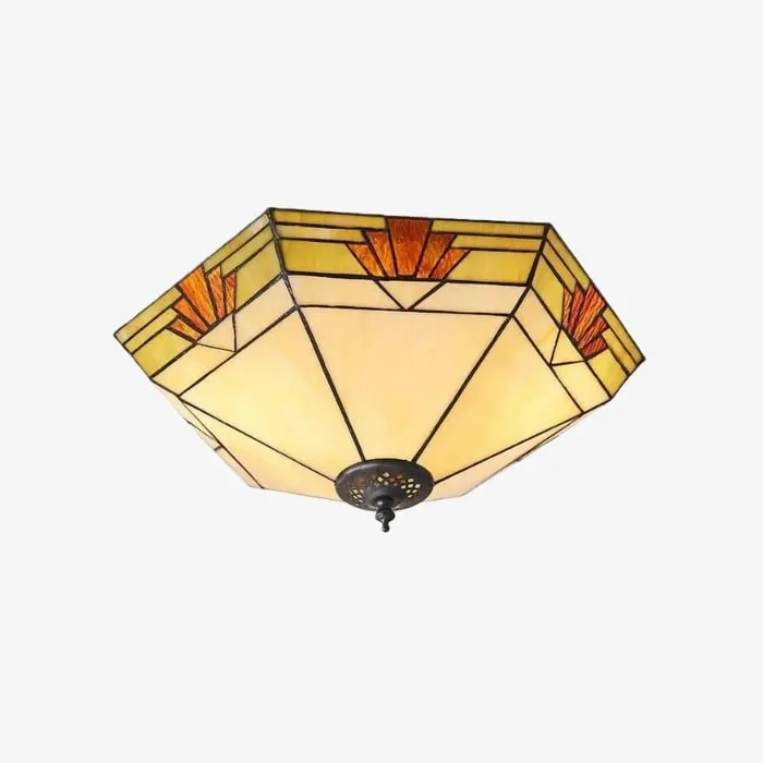 TF Nevada Glass Ceiling Light - Classic Artisan Stylish Lighting for Indoor Spaces KL1769