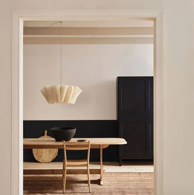 Pleated Linen Fabric Pendant Light – Nordic Layered Fabric Shade Lighting KL1212
