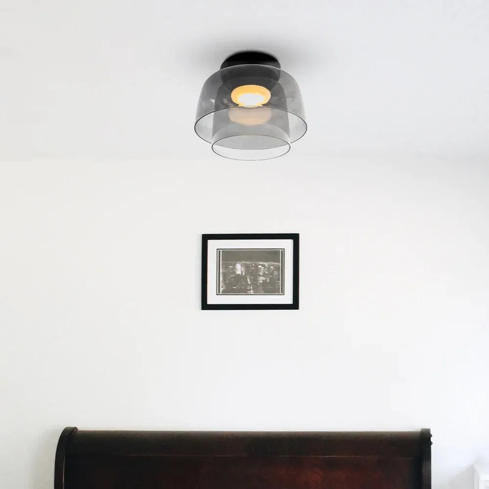 Celestial Morandi Layered Glass Ceiling Light - Scandinavian Ceiling Lamp For Living Room KL2146