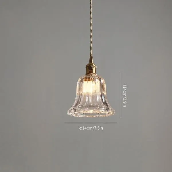 Clear glass pendant lights series