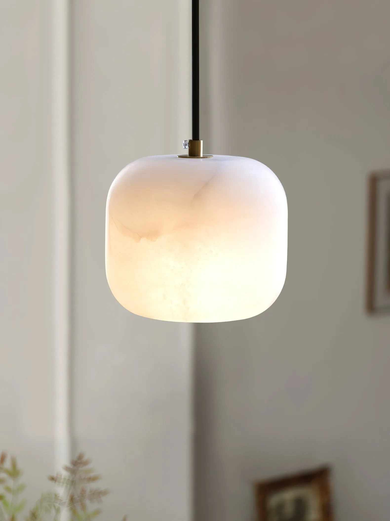 Alabaster Bedside Pendant Light D423