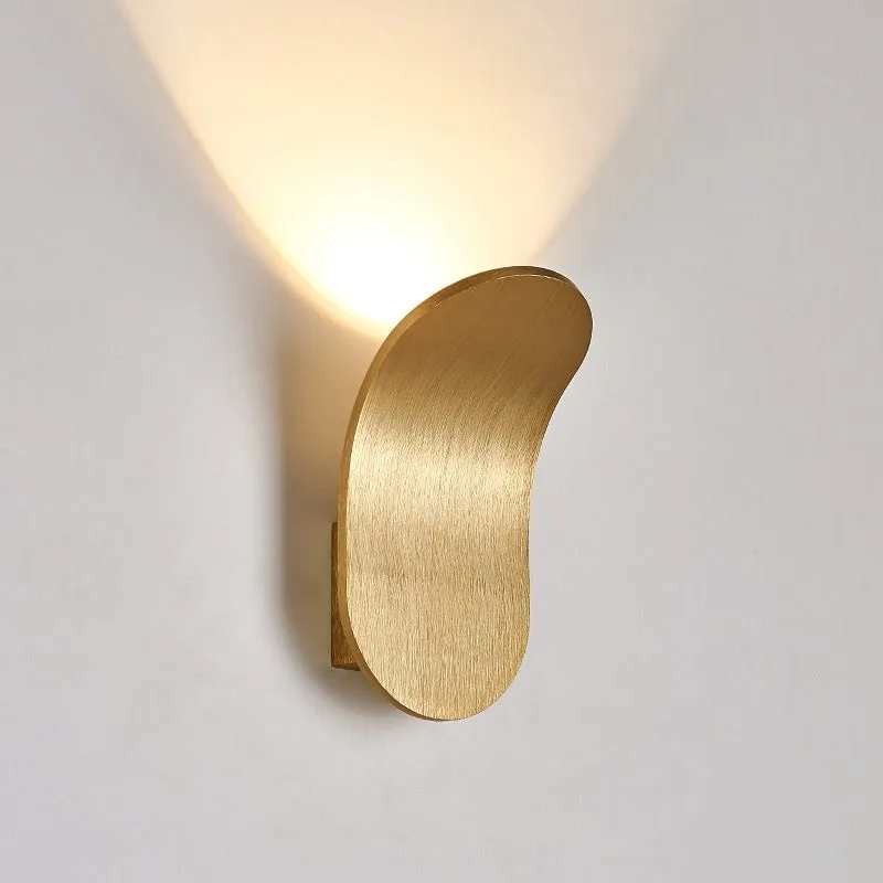 Contemporary Scandinavian Aluminum Arch LED Wall Sconce Lamp KL319