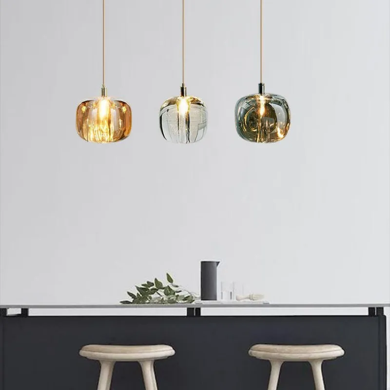 Spherical Glass Shade Chandelier
