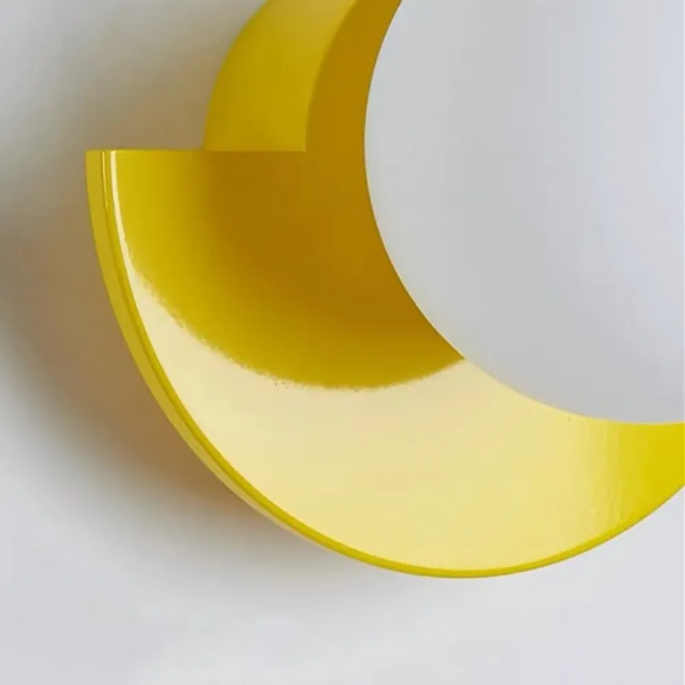 Vibrant Glass Orb Wall Lamp - Nordic Style Accent for Living Room KL150