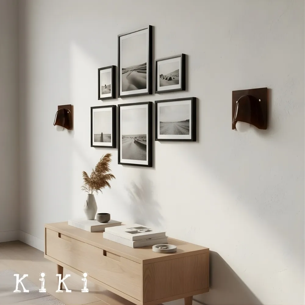 Modern Artistic Style Glass Wall Lamp - Decorative Wall Light for Interior Spaces KL2325