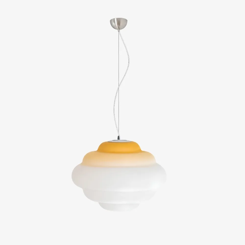 Gossax Cloud Glass Shaped Pendant Light - Nordic Style for Dining Room and Kitchen Island A51