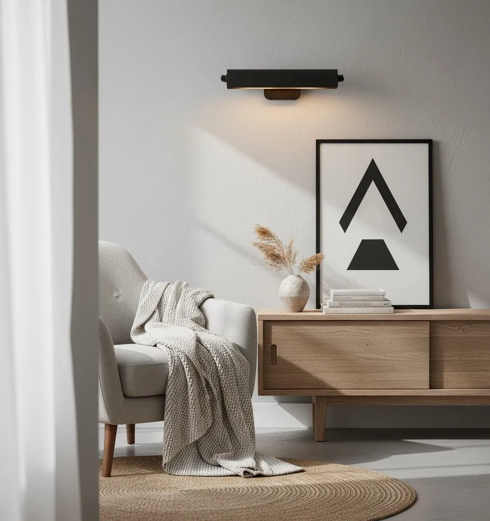 Modo Picture Light Adjustable Swing-Arm Design Classic Art Gallery Light for Wall Art KL2159