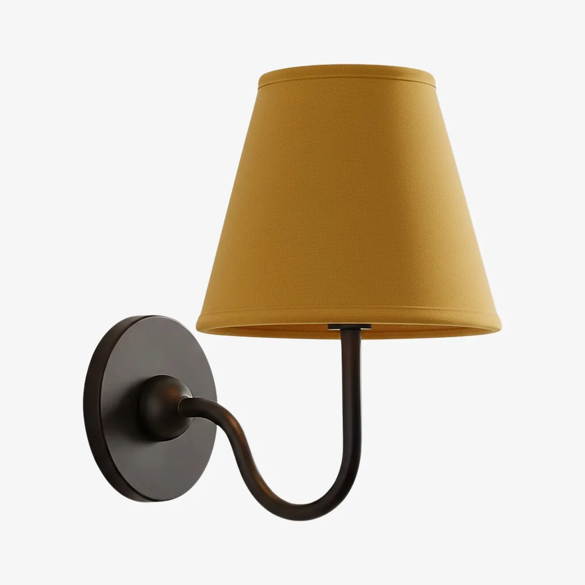 Luvora Vintage Pleated Shade Wall Lamp - Refined Linen Sconce For Bathroom or Corridor KL1272