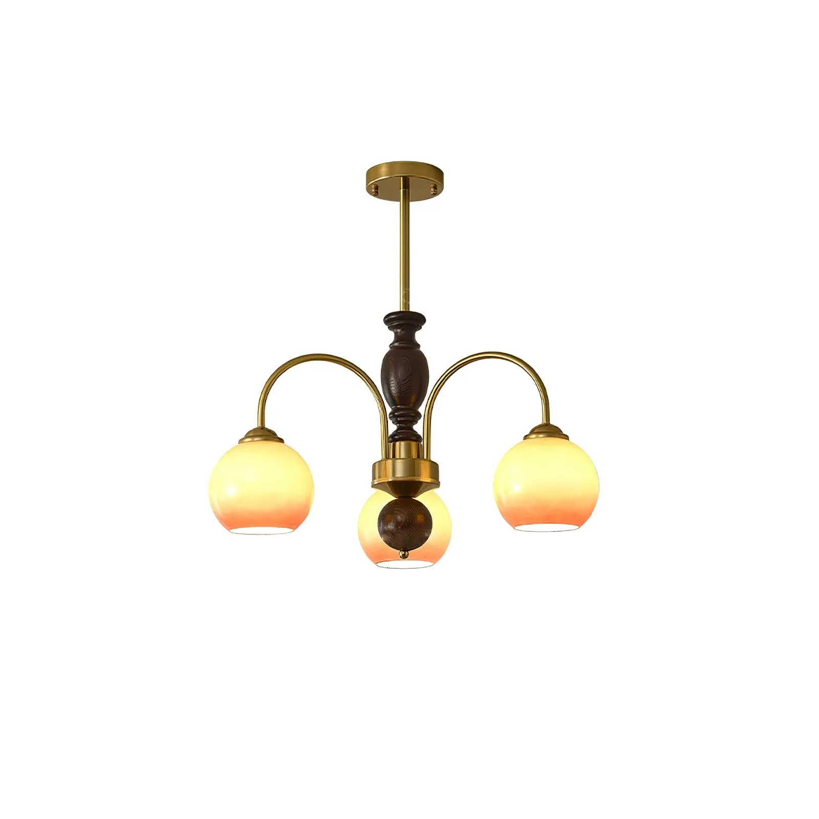 Retro Bauhaus Arch Chandelier KL218