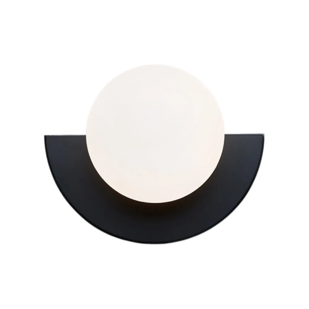 Vibrant Glass Orb Wall Lamp - Nordic Style Accent for Living Room KL150