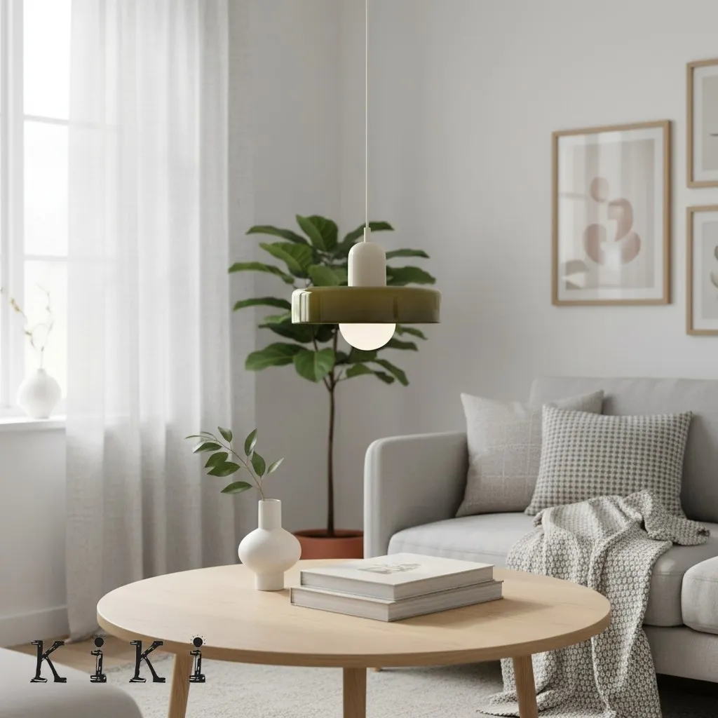 Disc Orb Pendant Light