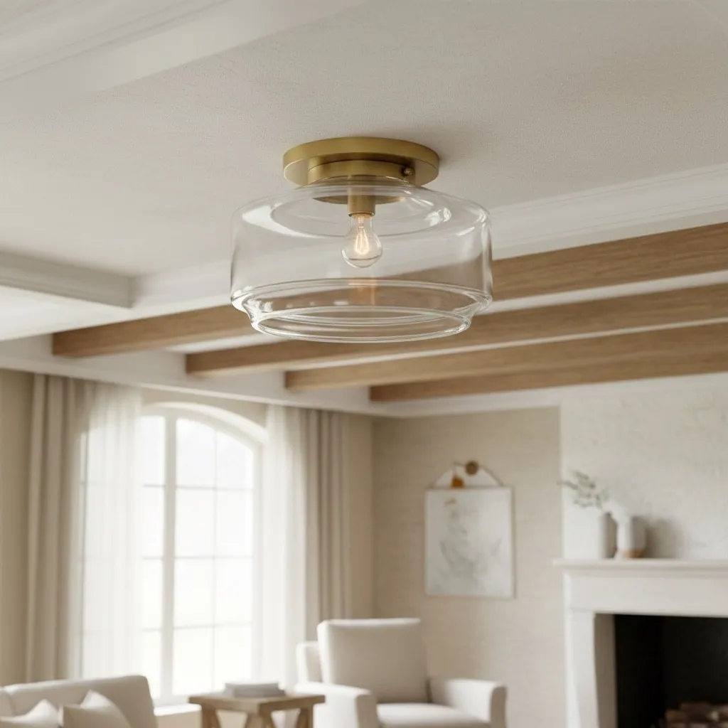 Ulavione Round Profile Ceiling Light - Lighting for Living Room or Entryway KL2213