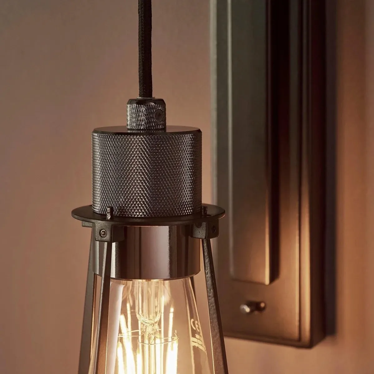 Readium Industrial Metal Wall Sconce - Modern Toggle Switch for Living Room and Study KL1839