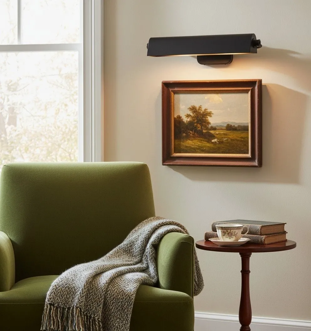Modo Picture Light Adjustable Swing-Arm Design Classic Art Gallery Light for Wall Art KL2159