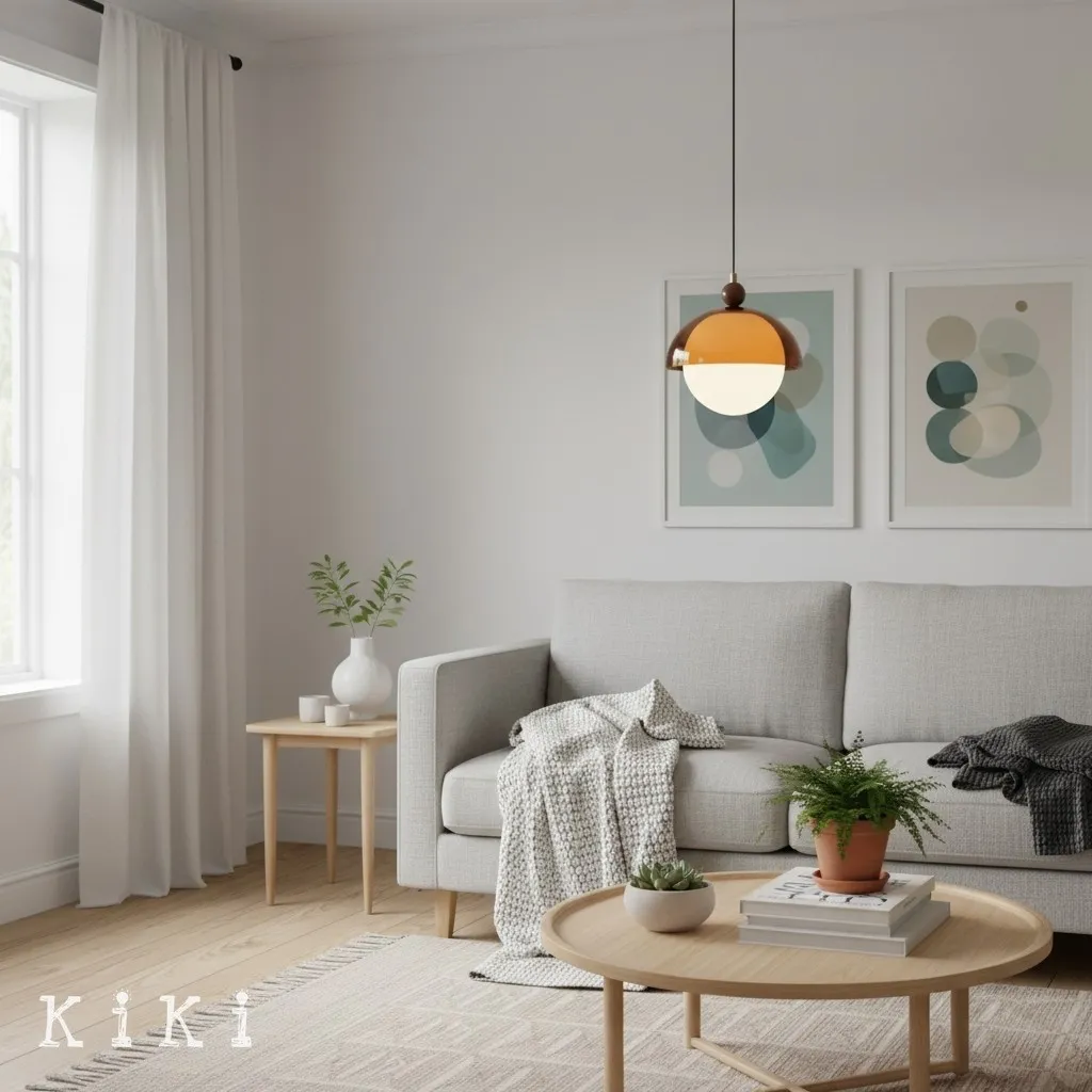 Afterglow Retro Inspired Gradient Pendant Light - Ambient Lighting for Cafes and Dining Spaces KL2117