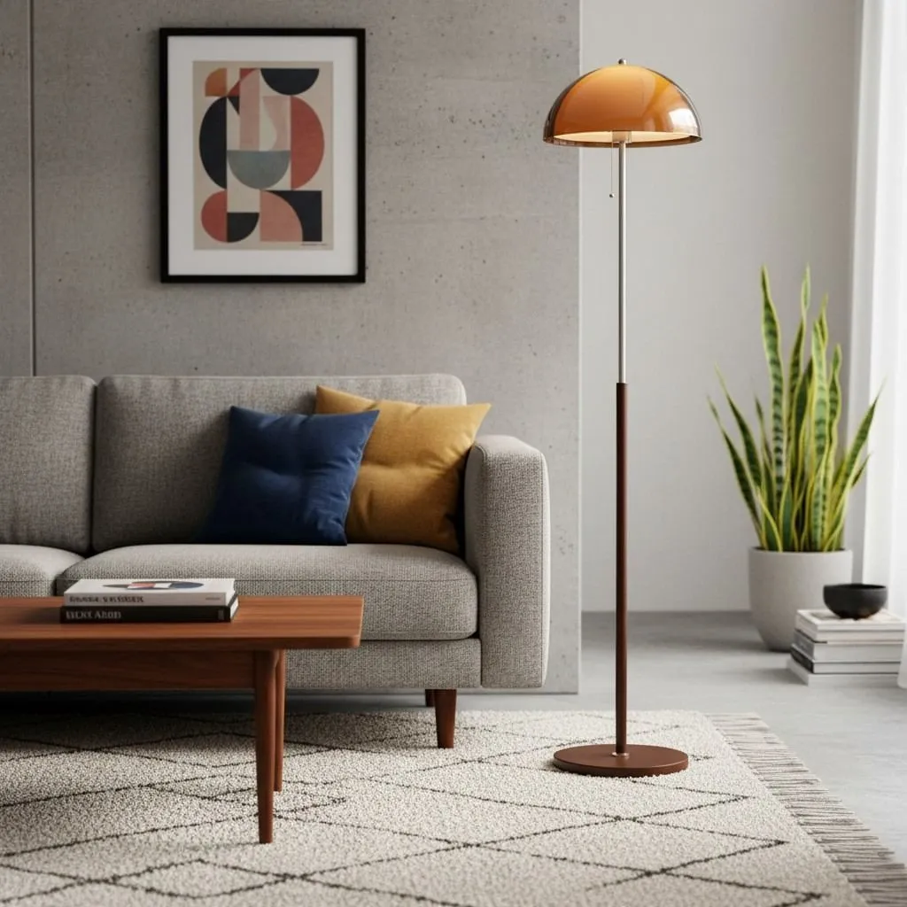 Afterglow Minimalist Floor Lamp - Elegant Standing Light for Bedroom and Living Room KL2140