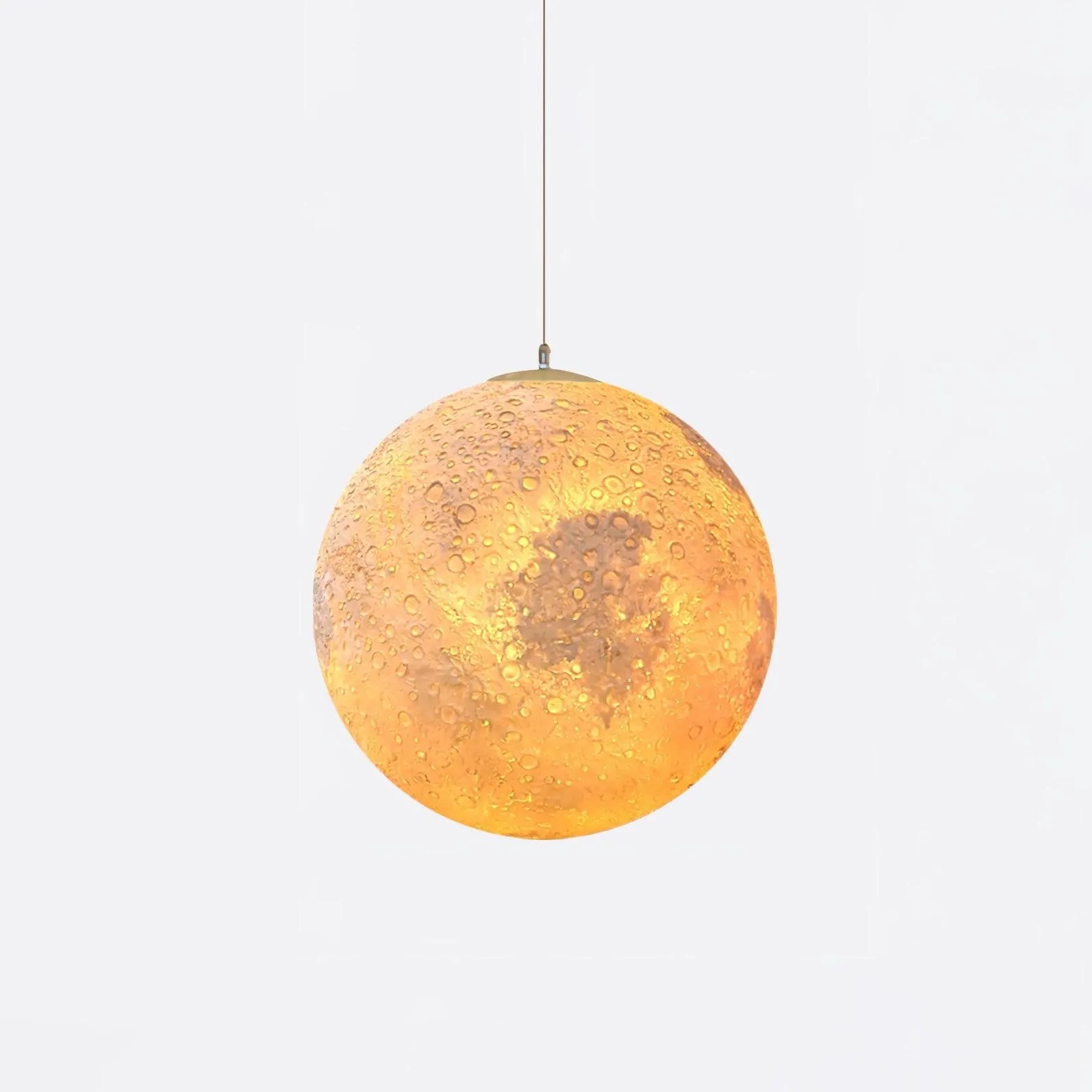 Planetary White Moon Chandelier Suitable For Living Room KL202