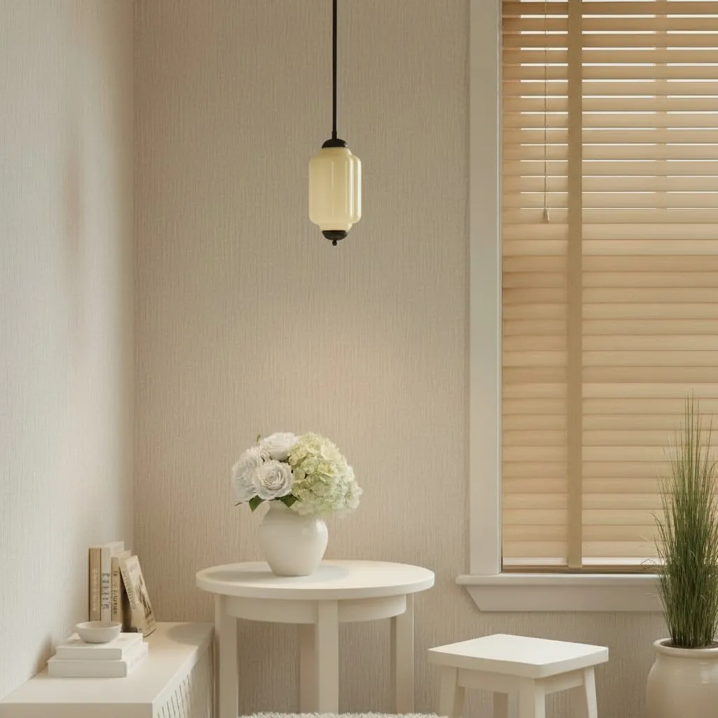 Eloise Simple Glass Irregular Lantern Pendant Lamp KL828