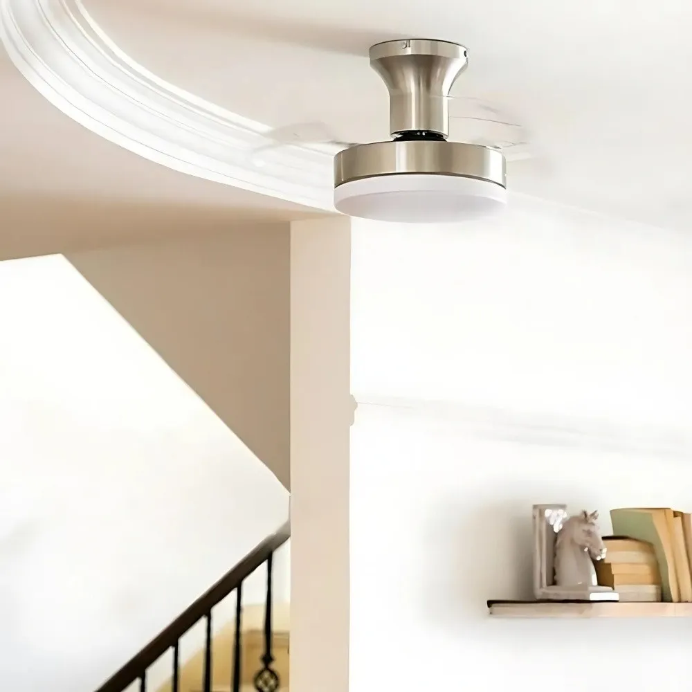 Retro Silent Invisible Led Ceiling Fan Light KL941