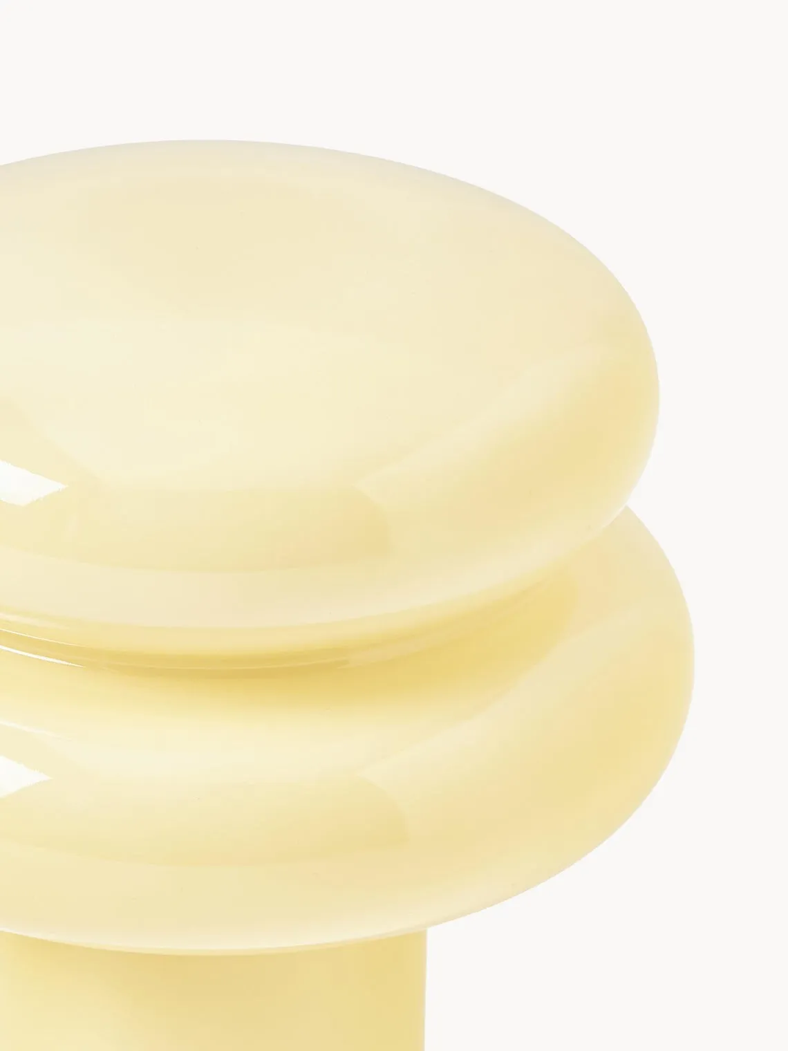Orra Mushroom Glass Table Lamp - Gentle Colorful Table Light for Relaxing Ambience KL1563