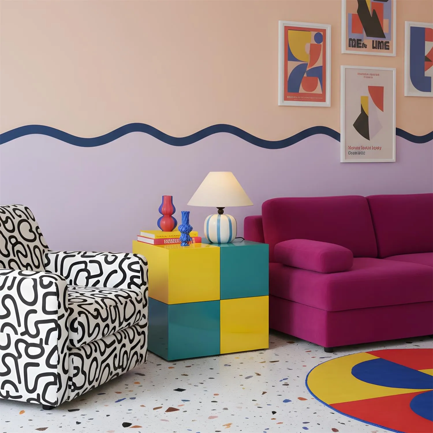 Lollipop Bliss Table Lamp D313