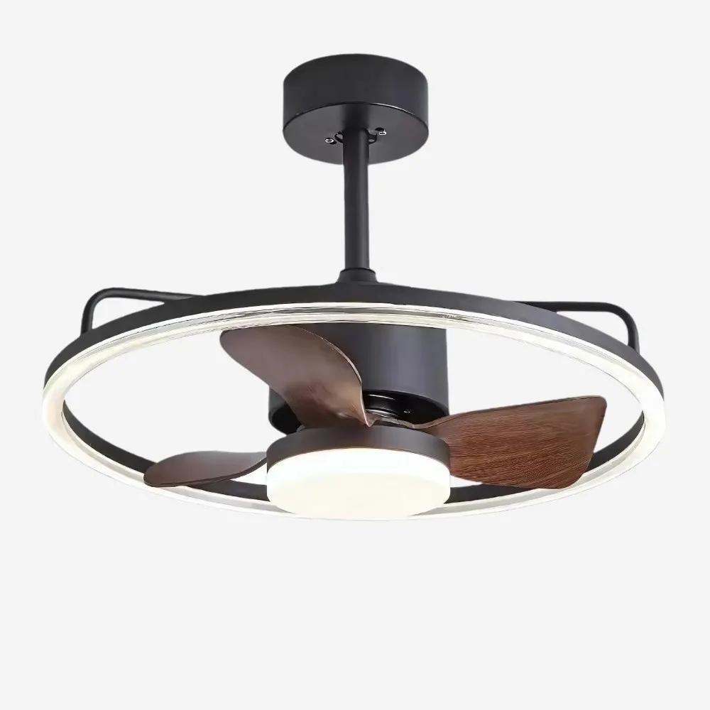 Vintage Bauhaus LED Silent Fan Ceiling Light KL943