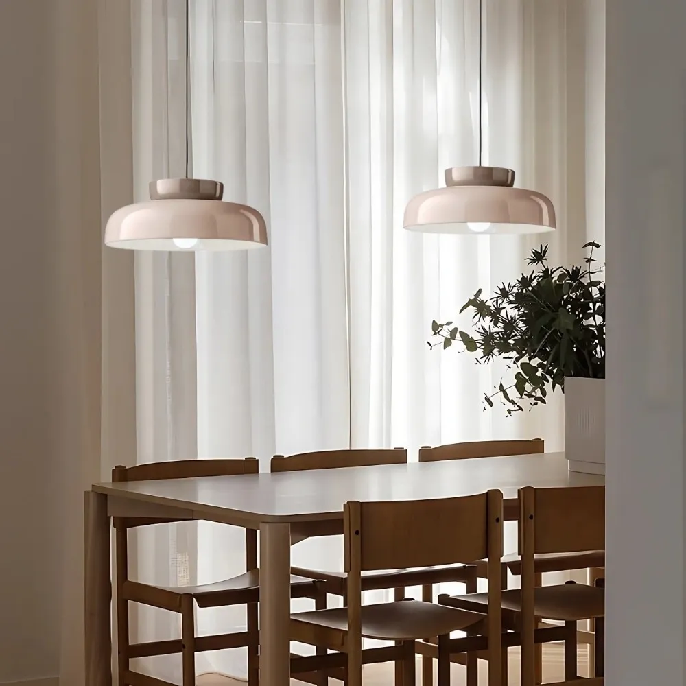 Modern Colorful Ceramic Shade Pendant Light KL1103
