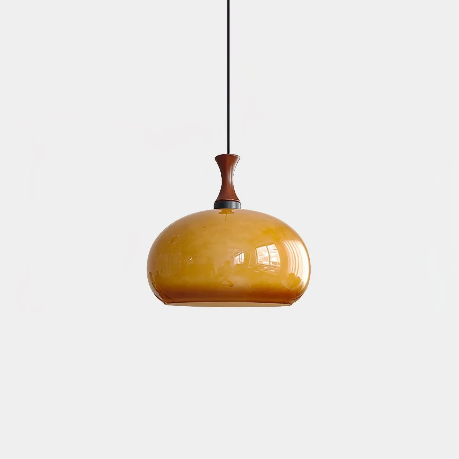Spherical Orange Practical Luxury Pendant Lamp KL546