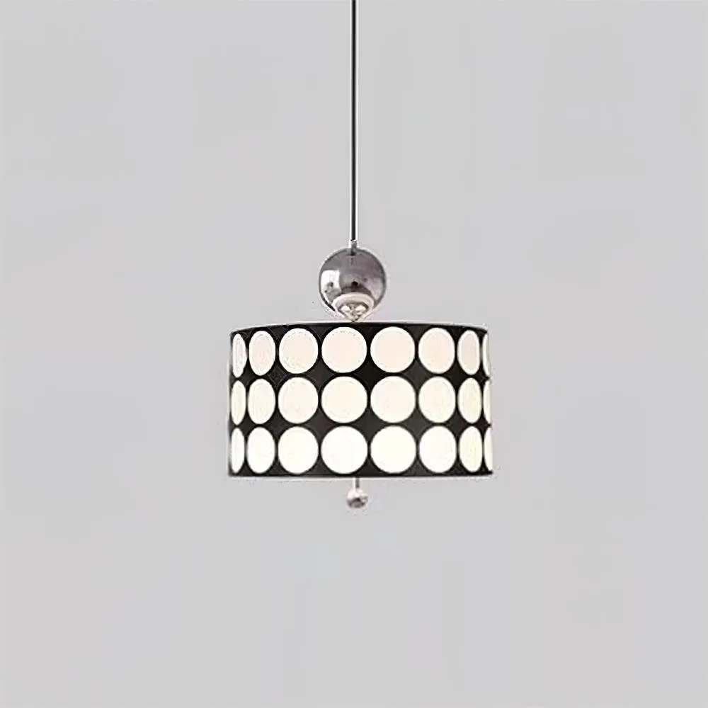 Graphic Checkered Pendant Light - Retro Chic Style for Dining Room and Kitchen Island KL341
