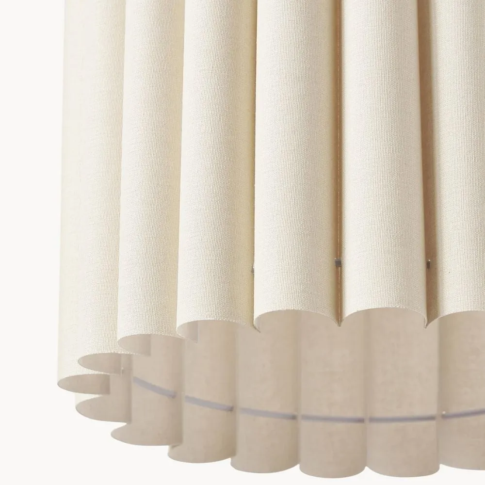 Velura Pendant Lamp - Beige Linen Shade for Dining and Living KL2027