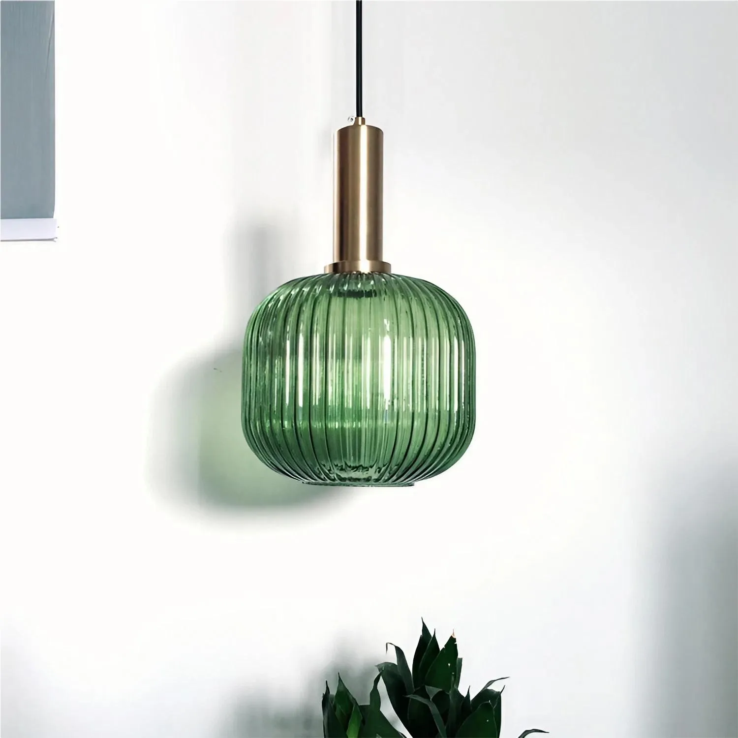 Vintage Design Stained Glass Pendant Light KL48