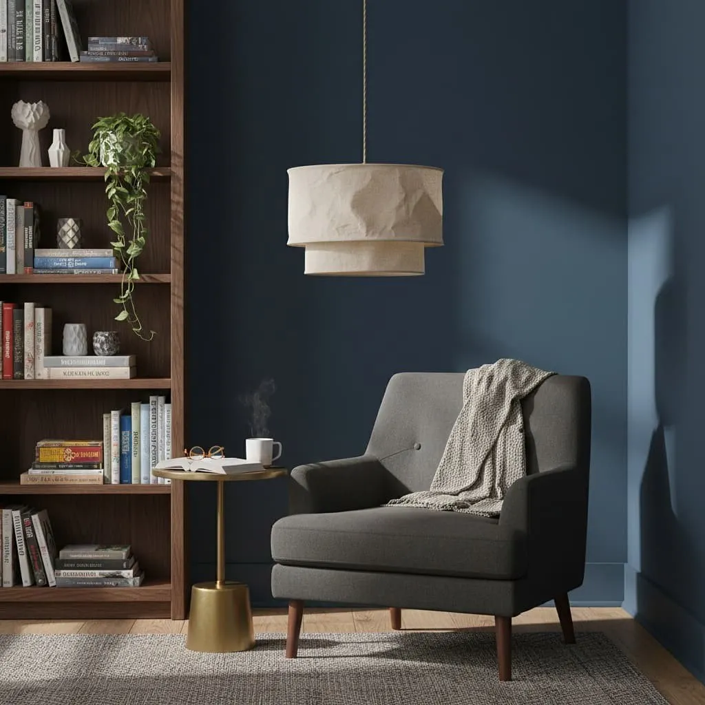 Aeroloom Minimalist Layered Textile Pendant Light for Dining and Lounge Areas KL2086