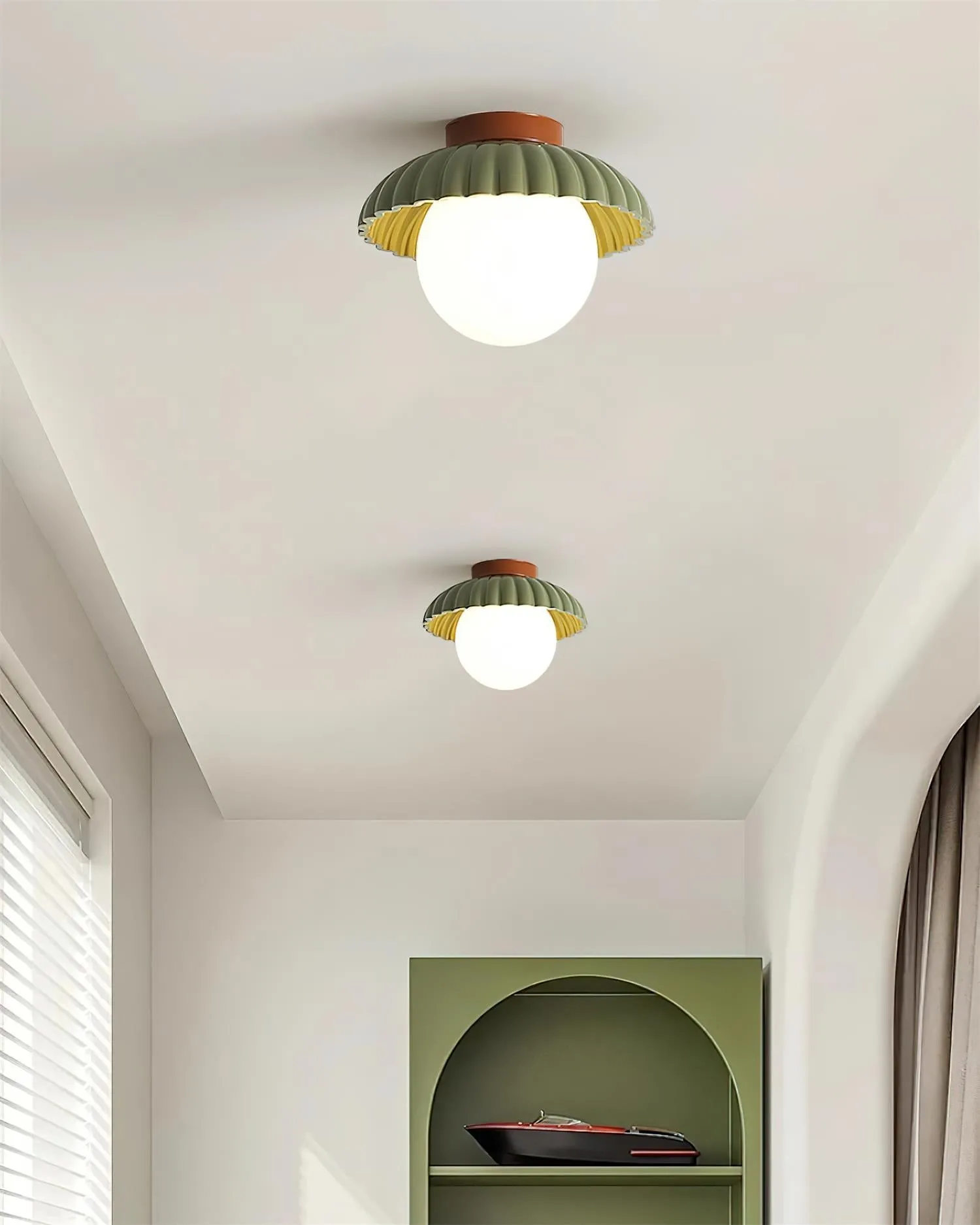 Alien Flower Ceiling Light - Modern Design Ceiling Lamp for Bedroom and Bathroom KL214