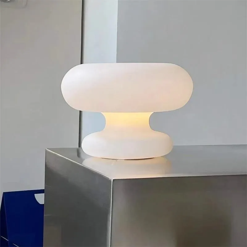 Bauhaus Design White Mushroom Table Lamp KL16