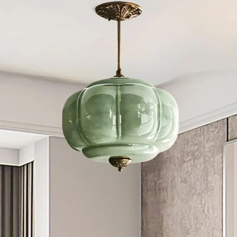 Retro Glass Eloise Pendant Light For Kitchen Island KL801