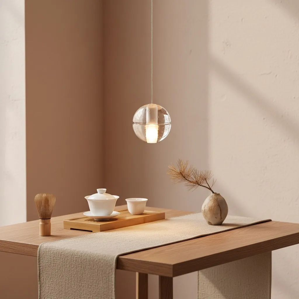 Lorivo Decorative Crystal Sphere Pendant Light Starry Visual for Lounge Areas KL2225