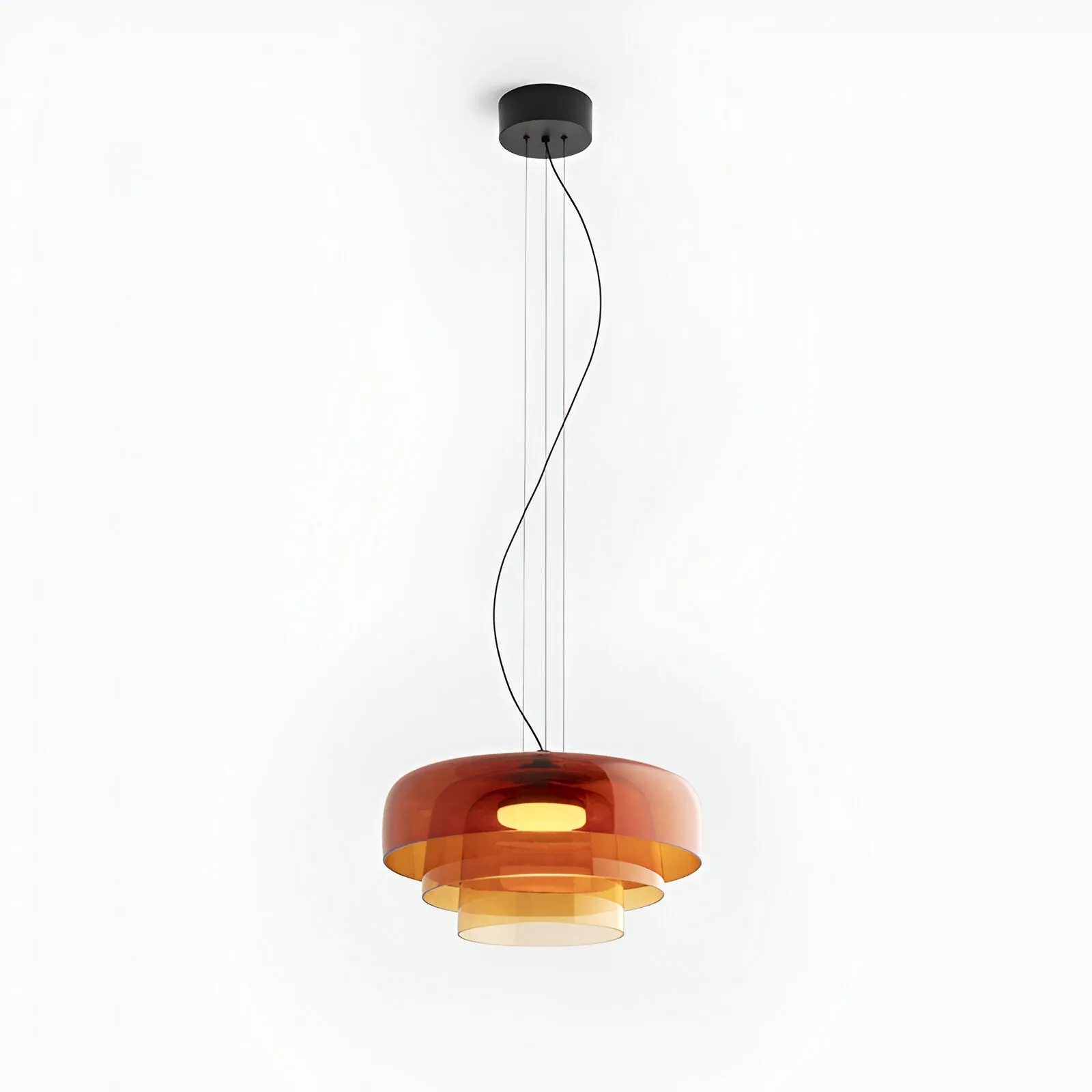Nordic Celestial Glass Pendant Light D908