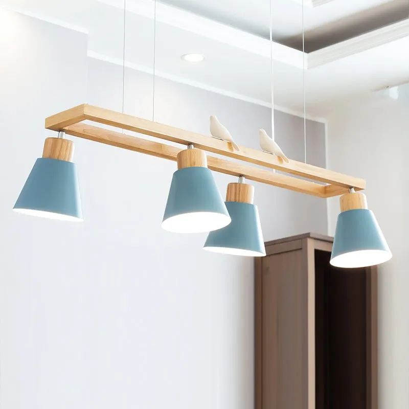 Cone Wood Chandelier KL1000