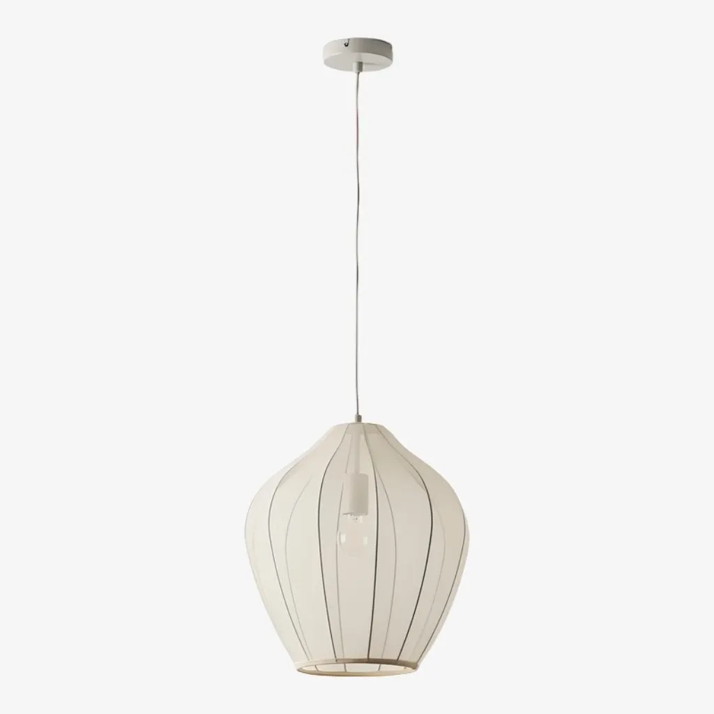 Lumifil Modern Mesh Pendant Light - Hanging Fabric Lghts are Suitable for Dining Rooms or Kitchen Islands KL1736