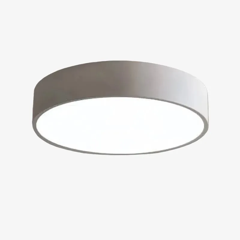 Rondi Minimalist Round LED Ceiling Light - Circular Iron Design for Living Room and Bedroom KL2119
