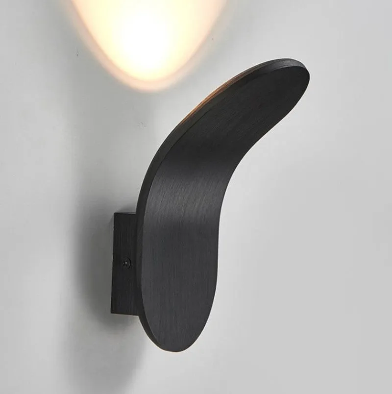Contemporary Scandinavian Aluminum Arch LED Wall Sconce Lamp KL319