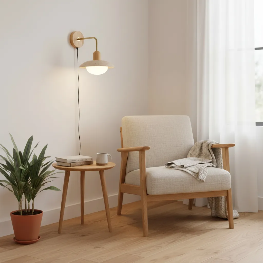 Carolia Plug In Wall Lamp D57