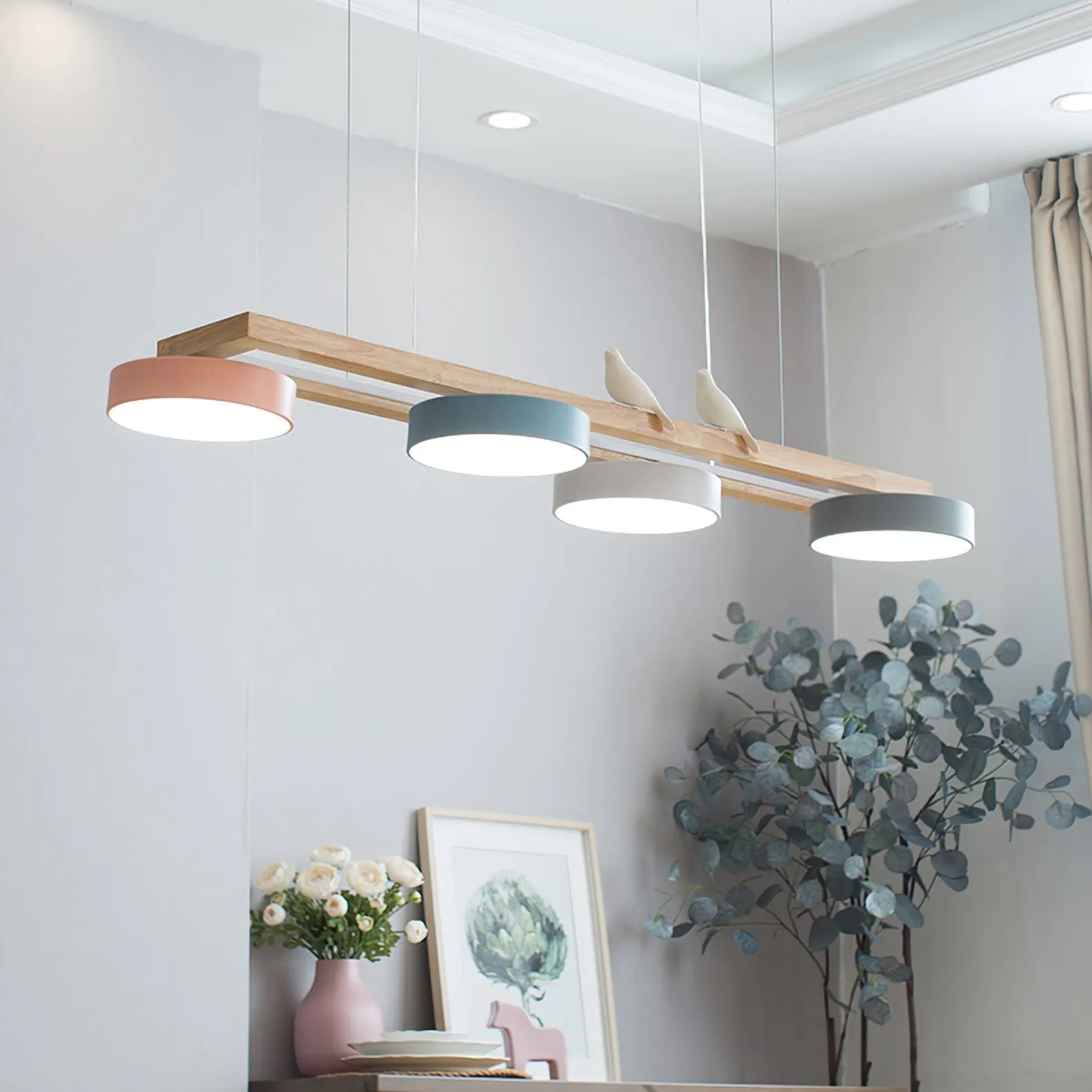 New Style Fashion Bird Long Chandelier KL650