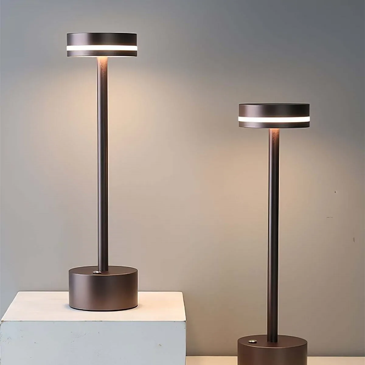 Frisbee Portable Touch Cordless LED Desk Lamp KL43