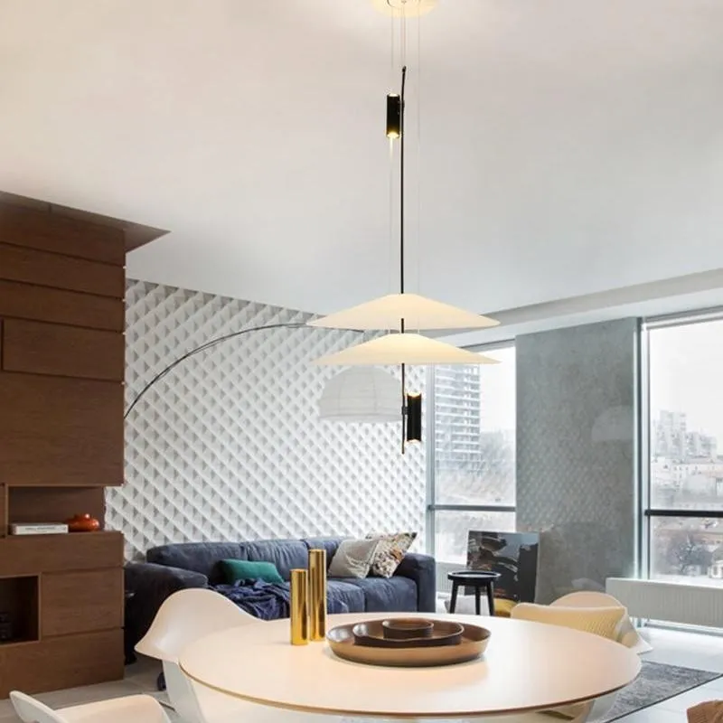 Flamingo Layered Pendant Light - Elegant Modern Lighting for Lounge and Hall