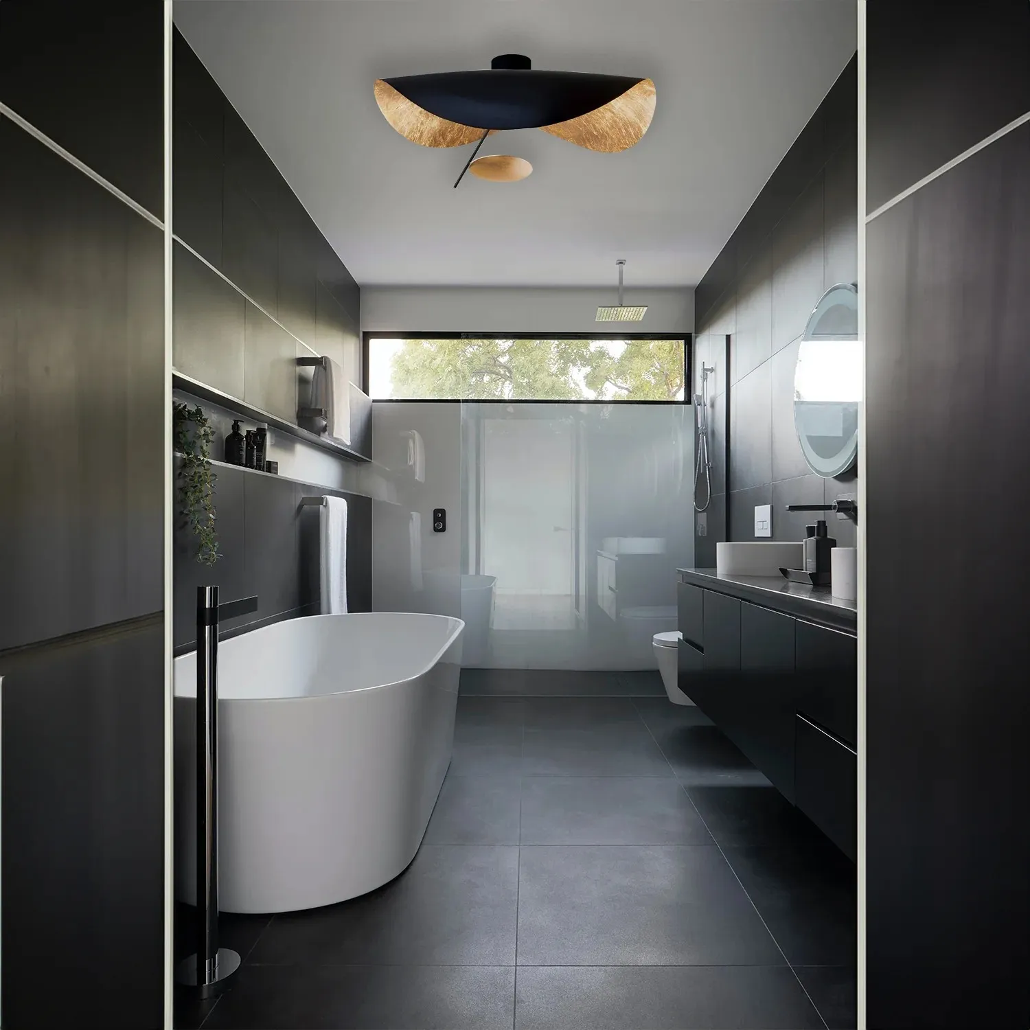 Lederam Manta Ceiling Light